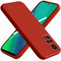 Xiaomi Pocofone M4 Pro 4G Silicone Case Full Camera Protection Red