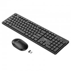 Hoco GM17 Wireless EN Keyboard+Mouse Set Black