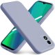Vivo Y01 Silky And Soft Touch Silicone Cover Full Camera Protection Lila
