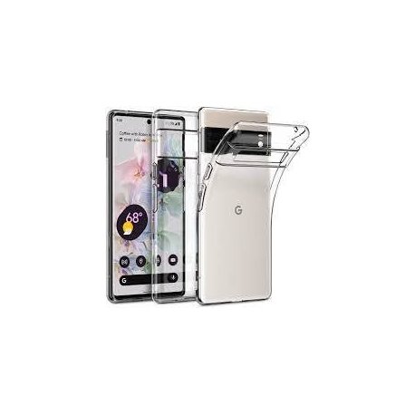 Google Pixel 6 Pro Silicone Case Transperant