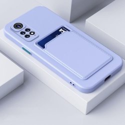 Xiaomi Redmi Note 11/11S Card Silicone Case Violet