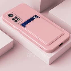 Xiaomi Redmi Note 11/11S Card Silicone Case Pink