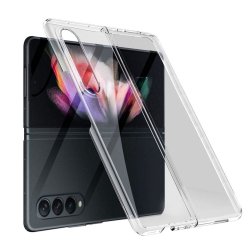 Samsung Galaxy Z Fold 3 F926 Plastic+Silicone Case Transperant