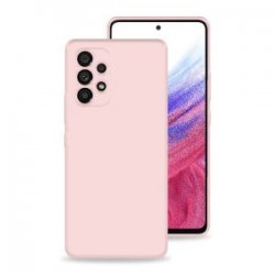 Samsung Galaxy A33 5G Silicone Case Full Camera Protection Pink