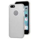 IPhone 5/5S/SE Silicone Case Glitter Silver