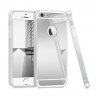 IPhone 5/5S/SE Mirror Case Silver Reflective