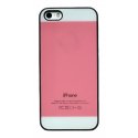 IPhone 5/5S/SE Plastic Case LO Pink-White