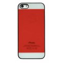 IPhone 5/5S/SE Plastic Case LO Red-White