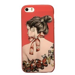 IPhone 5/5S/SE Plastic Case Red