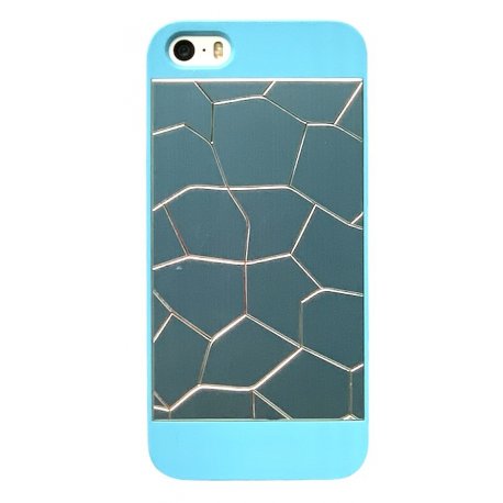IPhone 5/5S/SE Plastic Case Light Blue