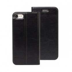 IPhone 5/5S/SE Magnet Book Case Luxus Dallas Black