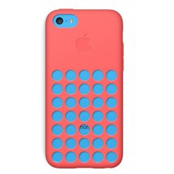 IPhone 5C Silicone Faceplate Case Pink Original
