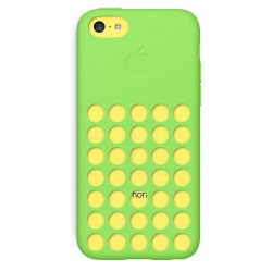 IPhone 5C Silicone Faceplate Case Green Original