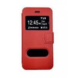 IPhone 5C View Book Case Red