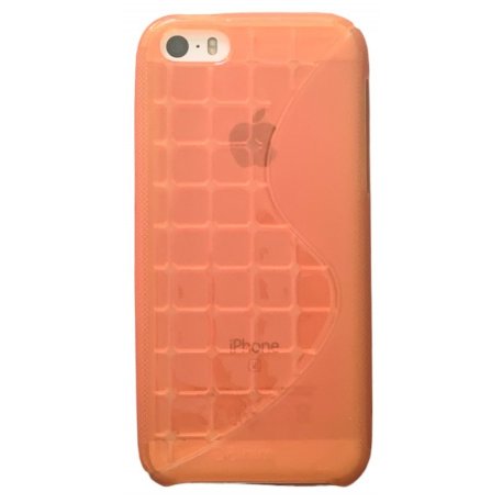 IPhone 5C Silicone Plate Case Orange