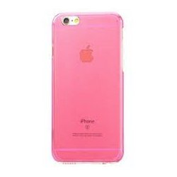 IPhone 6/6S Silicone Case Pink Transperant