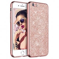 IPhone 6/6S Crystal Glitter Case LO RoseGold