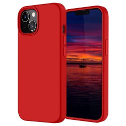 IPhone 14 Pro Silicone Case Dark Red