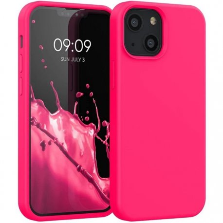 IPhone 14 Silicone Case Hot Pink