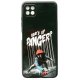 Samsung Galaxy A22 5G A226 Electroplated Case Danger