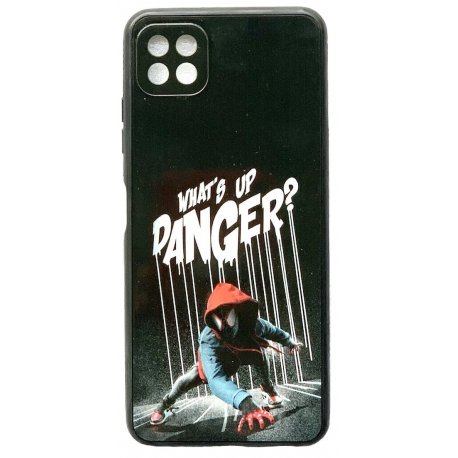 Samsung Galaxy A22 5G A226 Electroplated Case Danger