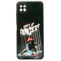 Samsung Galaxy A22 5G A226 Electroplated Case Danger