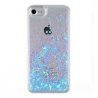 IPhone 6/6S Case Futerał Liquid Glitter Blue