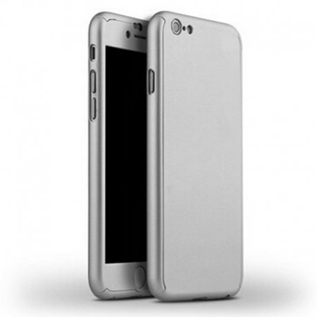 IPhone 6/6s Ultra Thin 360° Full Body Protective Case Silver