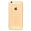 IPhone 6/6S Silicone Case Glitter Orange