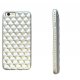 IPhone 6/6S Silicone Case Strass Silver