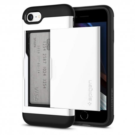 IPhone 6 Plus/6S Plus Case Card Holder White