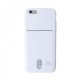 IPhone 6 Plus/6S Plus Card Pocket Jelly Case White