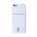 IPhone 6 Plus/6S Plus Card Pocket Jelly Case White