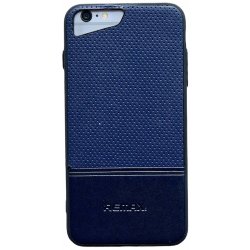 IPhone 6 Plus/6S Plus Remax Leather Case Blue