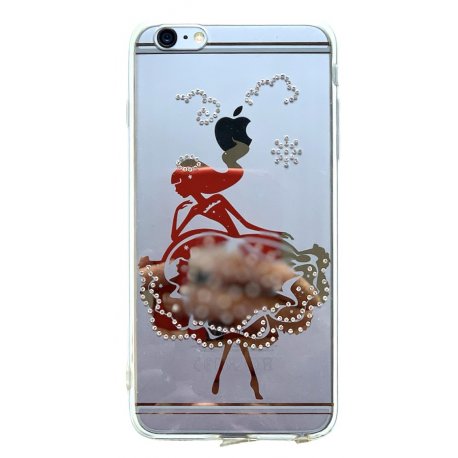 IPhone 6 Plus/6S Plus Silicone Case Girl Dancing