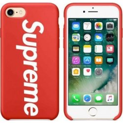 IPhone 7/8/SE 2020 Silicone Case Supreme Red