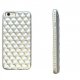 IPhone 7/8/SE 2020 Silicone Case Strass Silver