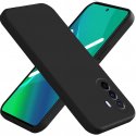 Huawei Nova Y70 Silky And Soft Touch Finish Silicone Case Black