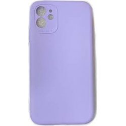 IPhone 11 Silicone Case Full Camera Protection Lila