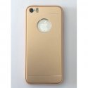 IPhone 7 Plus/8 Plus Aluminium Metal Cover and Silicone Inner Case Gold