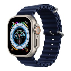 Apple Watch Ocean Band Strap 44/45/49 mm Blue