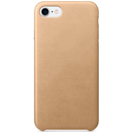 IPhone 7 Plus/8 Plus Leather Oem with LO Case Light Brown