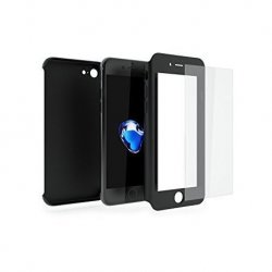 IPhone 7 Plus/8 Plus Ultra Thin 360° Full Body Protective Case Black