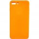 IPhone 7 Plus/8 Plus Silicone Case Super Slim Orange