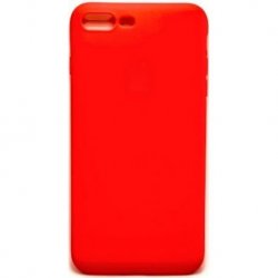 IPhone 7 Plus/8 Plus Silicone Case Super Slim Red