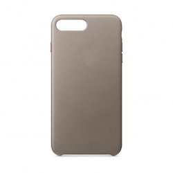 IPhone 7 Plus/8 Plus Leather Oem with LO Case Grey