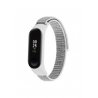 Xiaomi MI Band 3/4/5 Nylon Strap White/Grey
