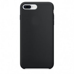 IPhone 7 Plus/8 Plus Sillicone Oem Case with LO Black