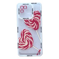 Xiaomi Redmi 10C Silicone Case Full Camera Protection Lollipop Transperant