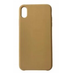 IPhone X/XS Silicone Case with LO Beige